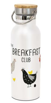 Paperproducts Design Isolierflasche Edelstahl 0,5 L Breakfast Club 