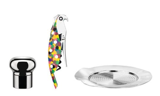 Alessi Wine Gift Parrot Set 