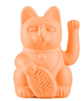 Donkey Winkekatze Lucky Cat Peach 