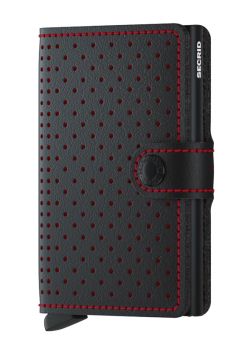 Secrid Slimwallet Perforated Black-Red 