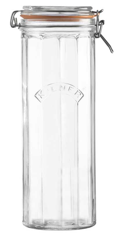 Kilner Facetten-Glas mit Bügelverschluss 2,2 L. , 15x12x32,6 cm |  Fachhändler Tritschler Stuttgart