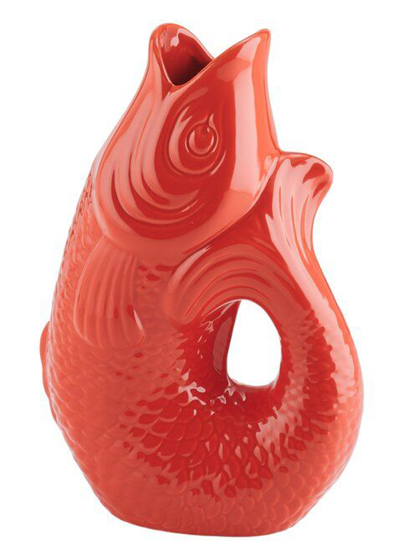 Gift Company Monsieur Carafon Fisch Vase L coral red 2,7 L | Fachhändler  Tritschler Stuttgart