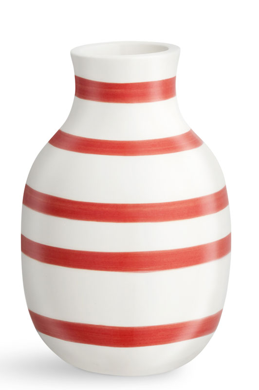Kähler Omaggio Vase 12,5 cm scarlet | Fachhändler Tritschler Stuttgart