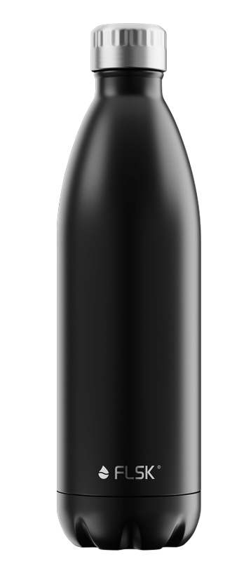FLSK Isolierflasche 1000 ml Schwarz Gen.2 | Fachhändler Tritschler Stuttgart